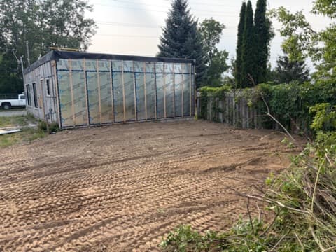 D&R Property Maintenance rototilling and soil preparation work